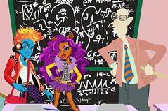 Декор Учебного Класса - Monster High Classroom Decor